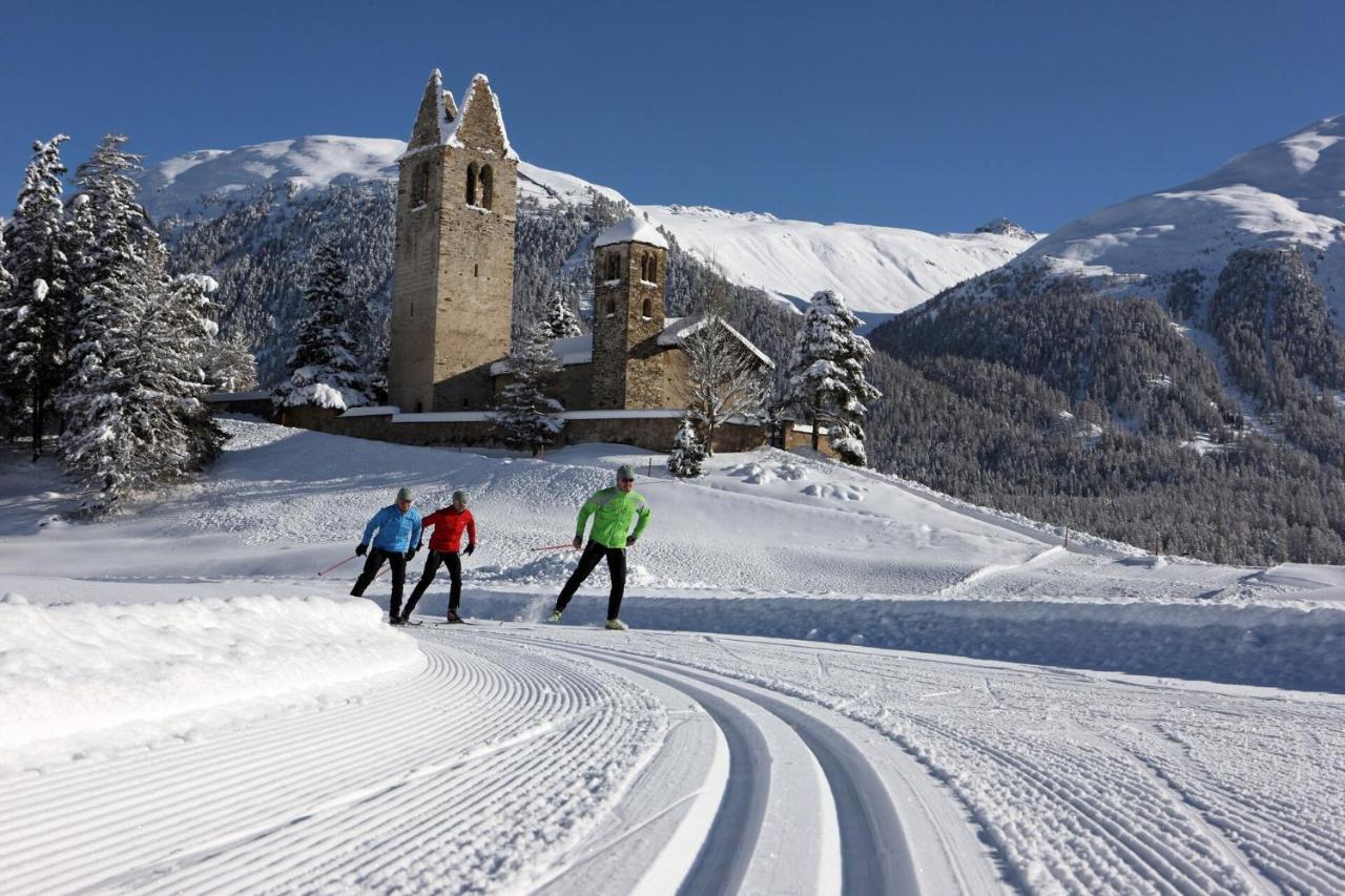 Arenas Resort Schweizerhof Sils Maria Bagian luar foto