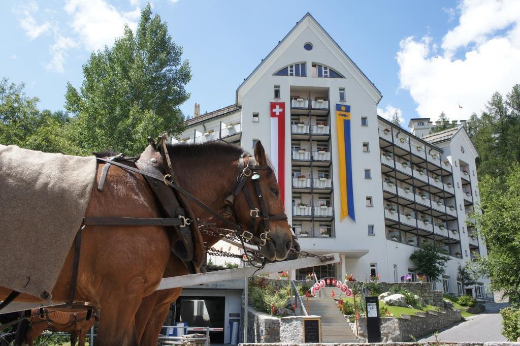 Arenas Resort Schweizerhof Sils Maria Bagian luar foto